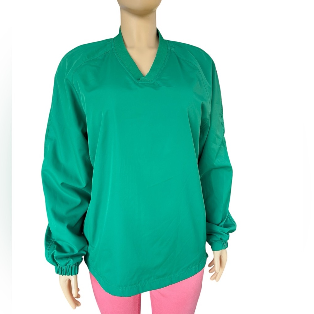 Sport-Tek Women's Green Pullover Sport Wind Jacket